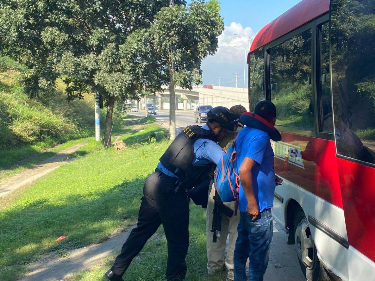 Operativos policiales continúan en estos sectores de San Pedro Sula