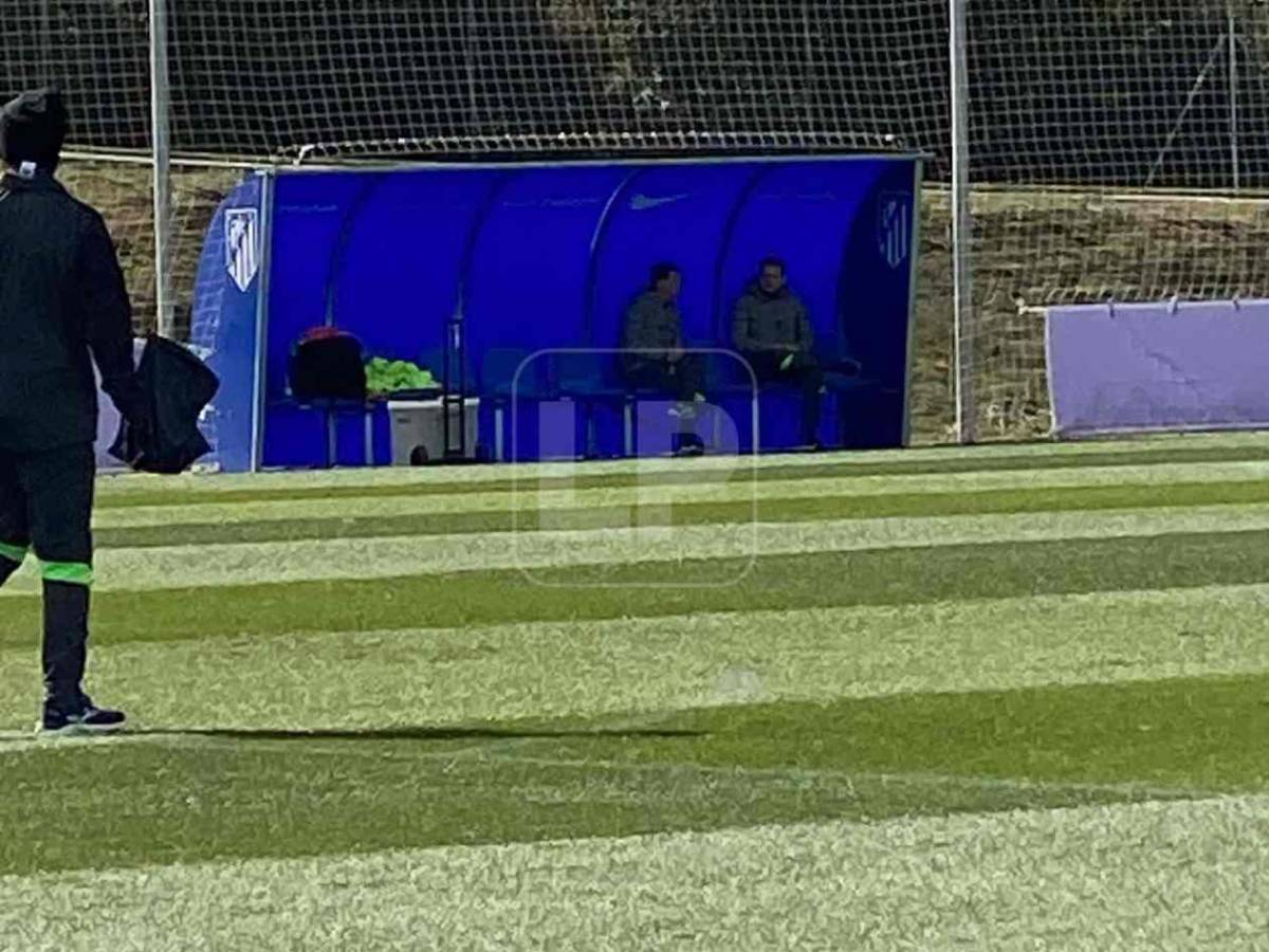 Último entreno de Honduras en sede del Atlético y nuevo look de Palma vs Perú