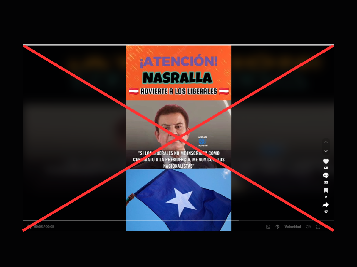 <p>Captura de pantalla a una publicación de TikTok realizada el 22 de julio de 2024. </p>