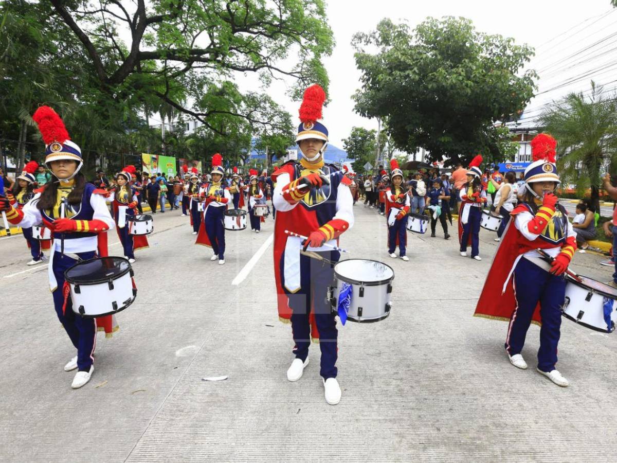 Bandas que destacan en los desfiles patrios 2025 en Honduras