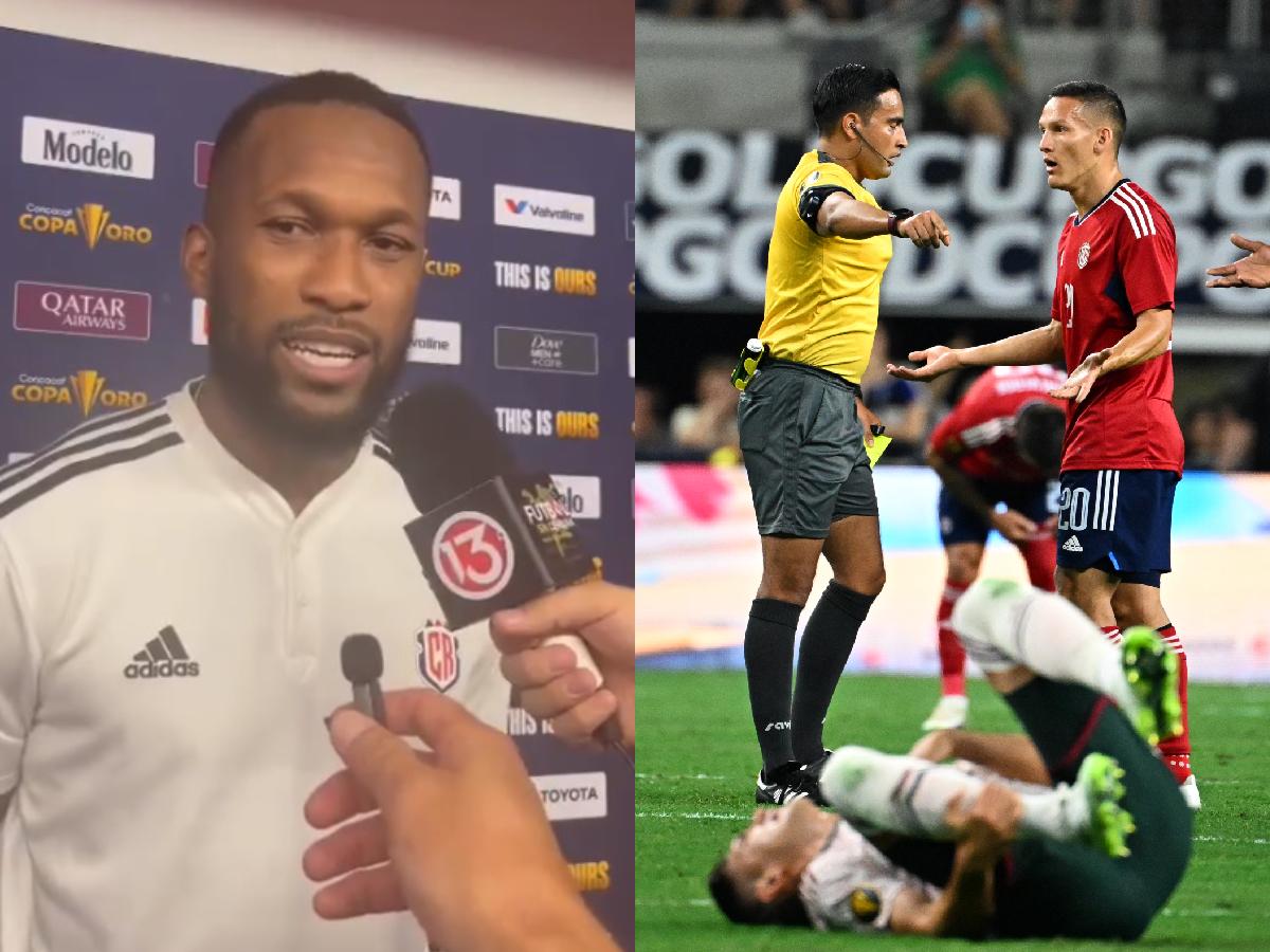 Kendall Waston habla del polémico penal que Said sancionó a favor de México