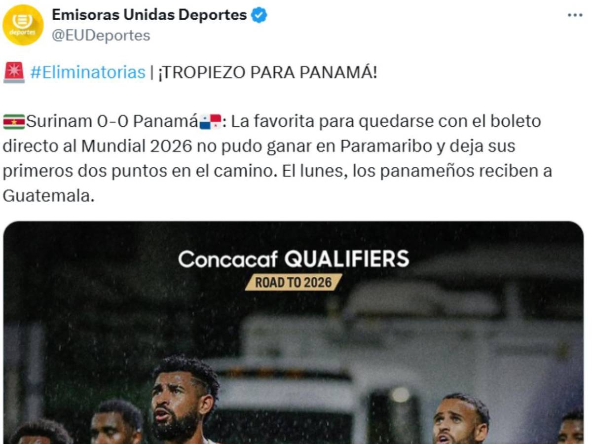 Panamá recibe burlas tras tropiezo en eliminatorias: Chepe Bomba se enfada