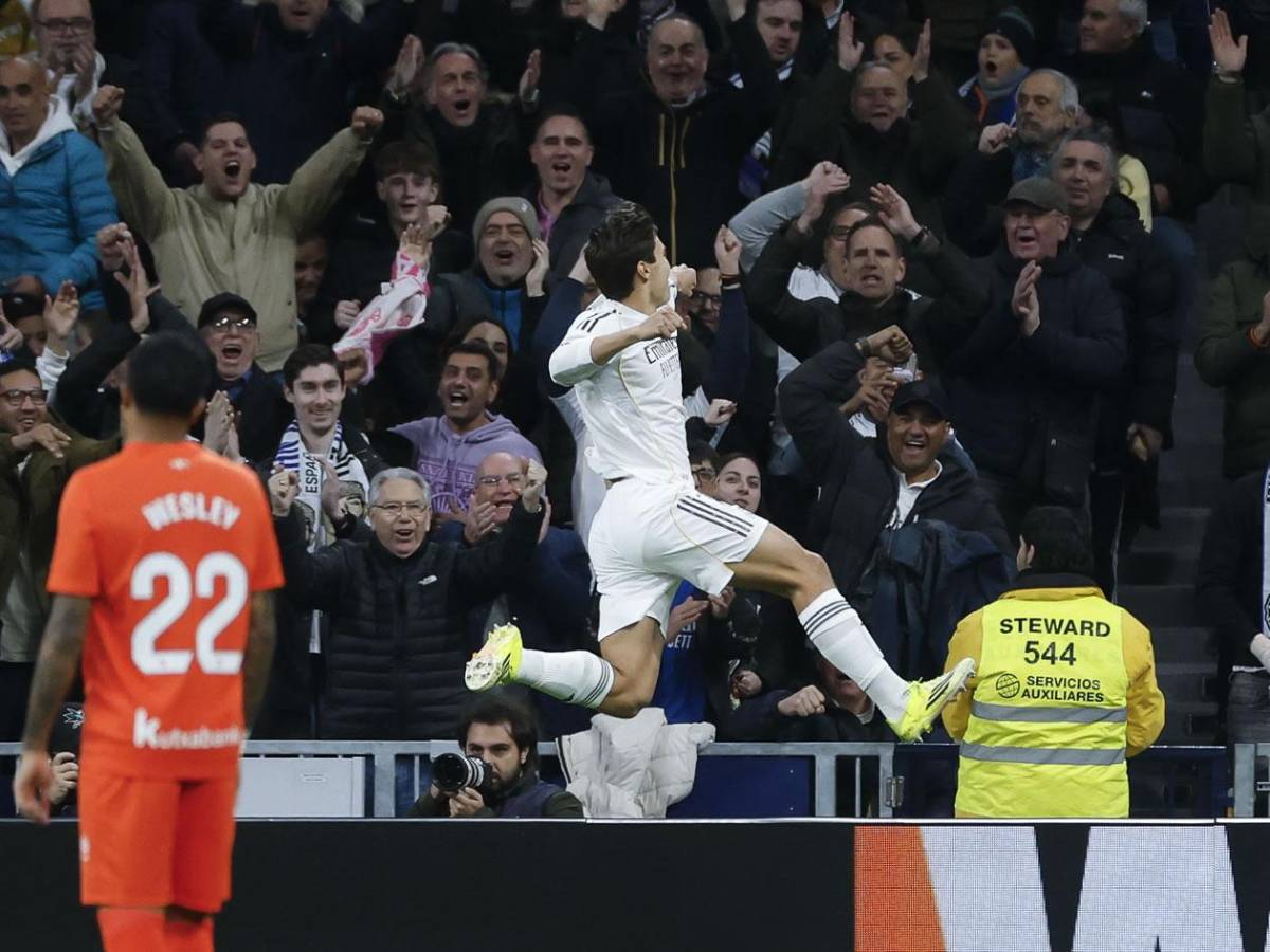 Real Madrid 'ayudado' con penales, Vinicius imita baile de Yamal y hondureña en el Bernabéu