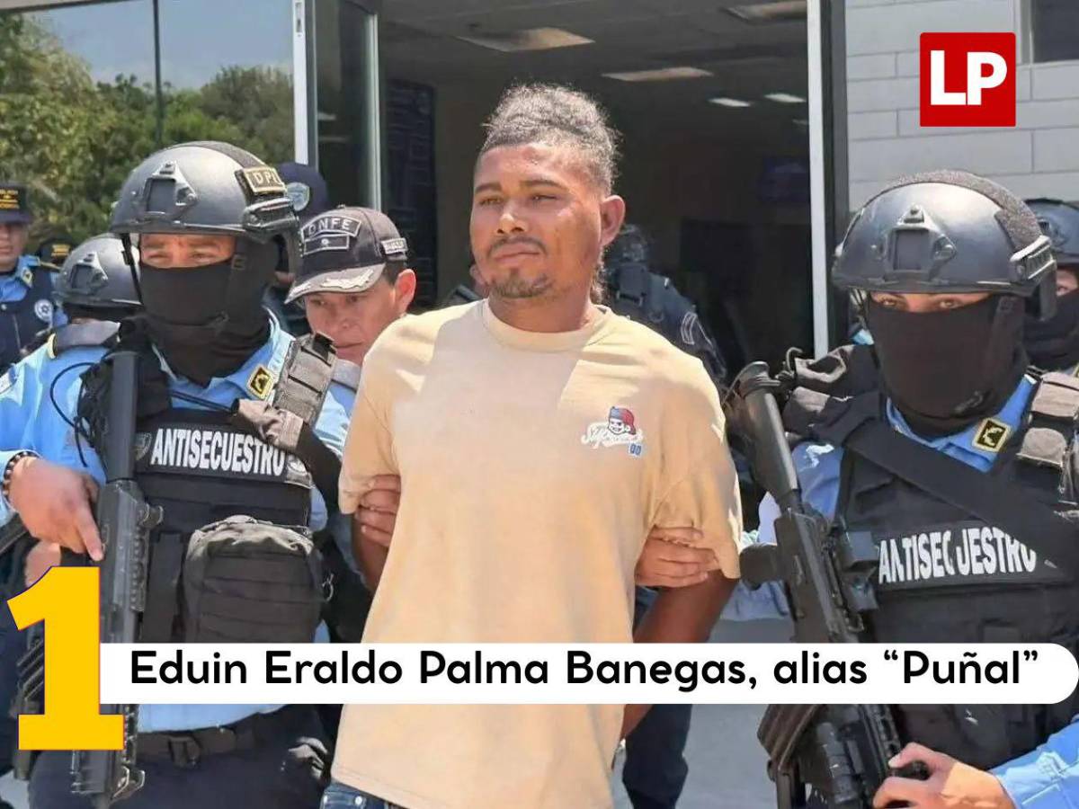 Uno a uno: así se ha ido desarticulando el cártel del Diablo que aterroriza a Yoro