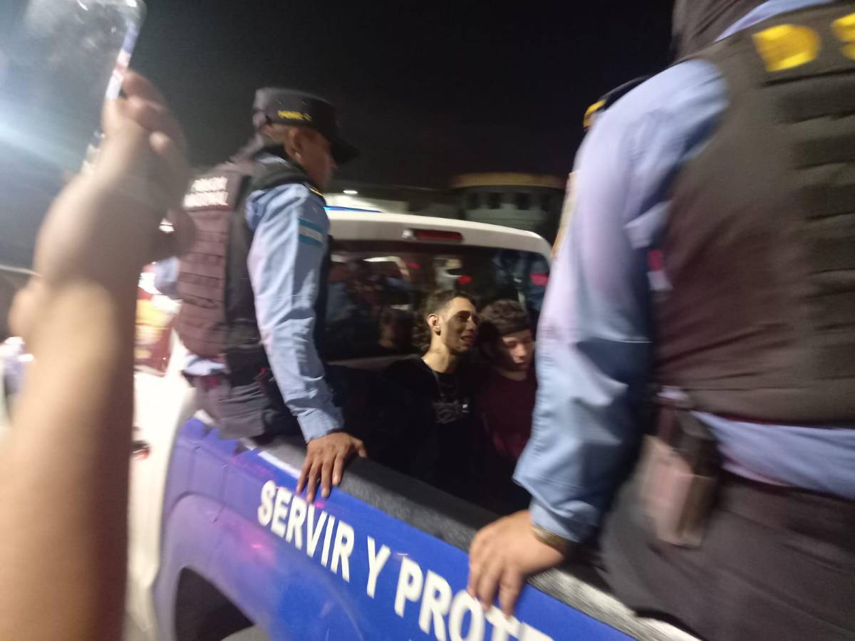 De película: la persecución que terminó en violento choque en San Pedro Sula