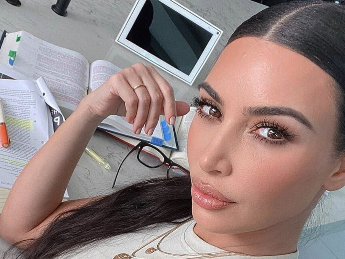 Kim Kardashian desea convertirse en abogada.