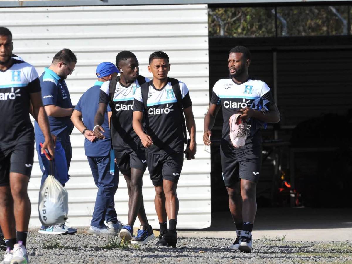 Primer entreno de Mathías Vázquez con Honduras: caras nuevas y sorpresas