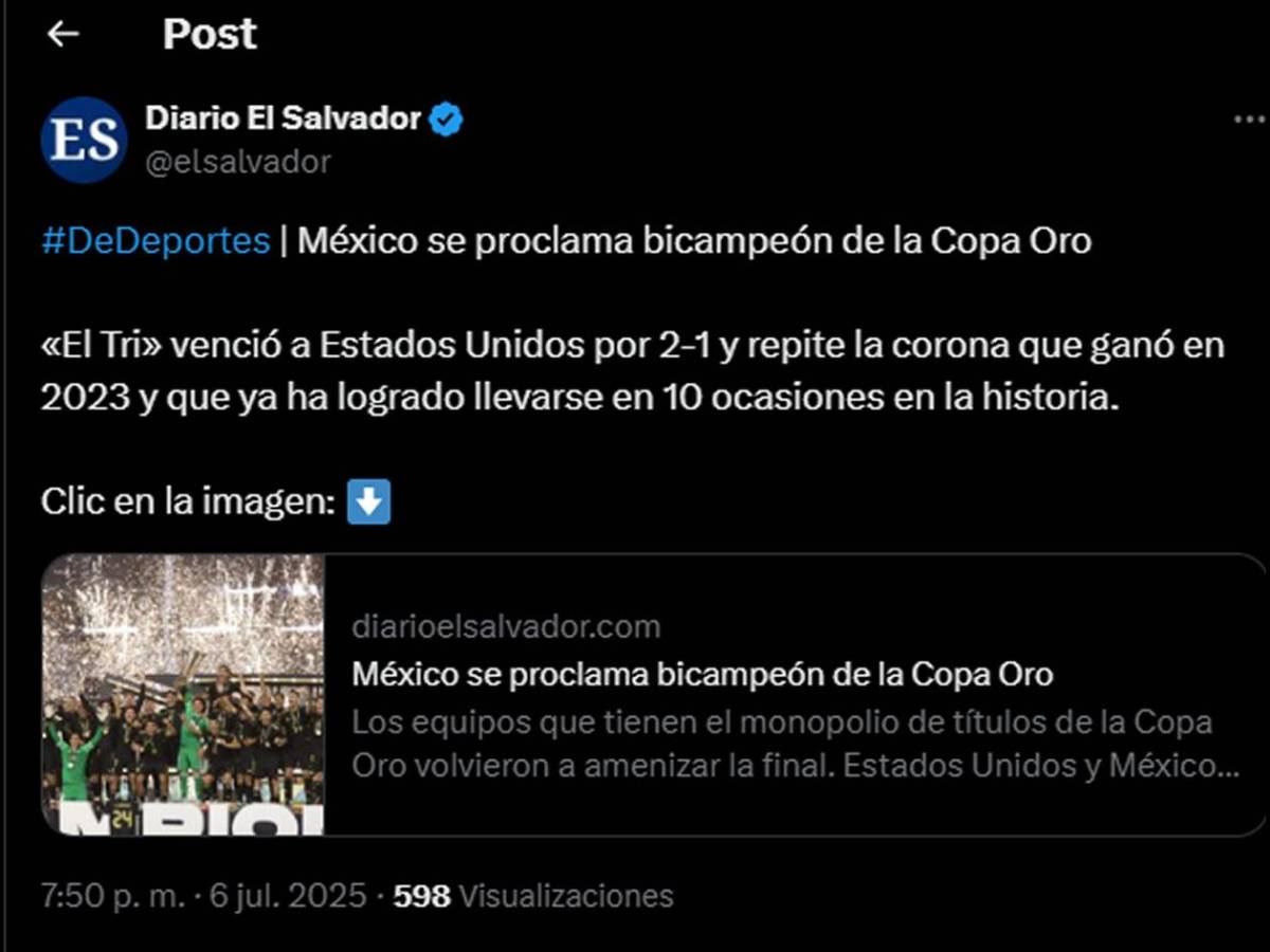 Prensa reacciona tras título de México de Copa Oro: recados de Faitelson y 'Chepe Bomba'
