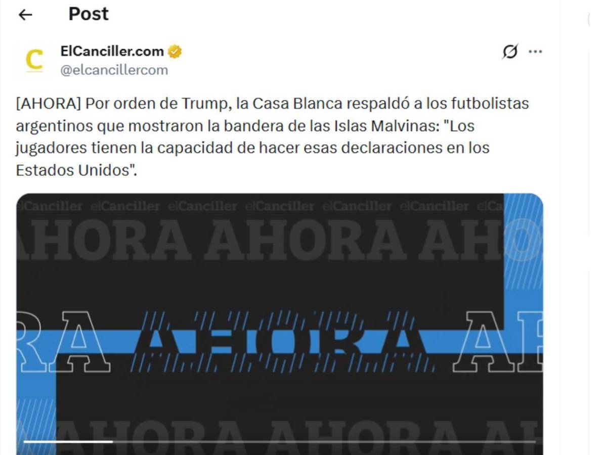 Argentina suma un apoyo inesperado que da de qué hablar antes de la final del Mundial 2026