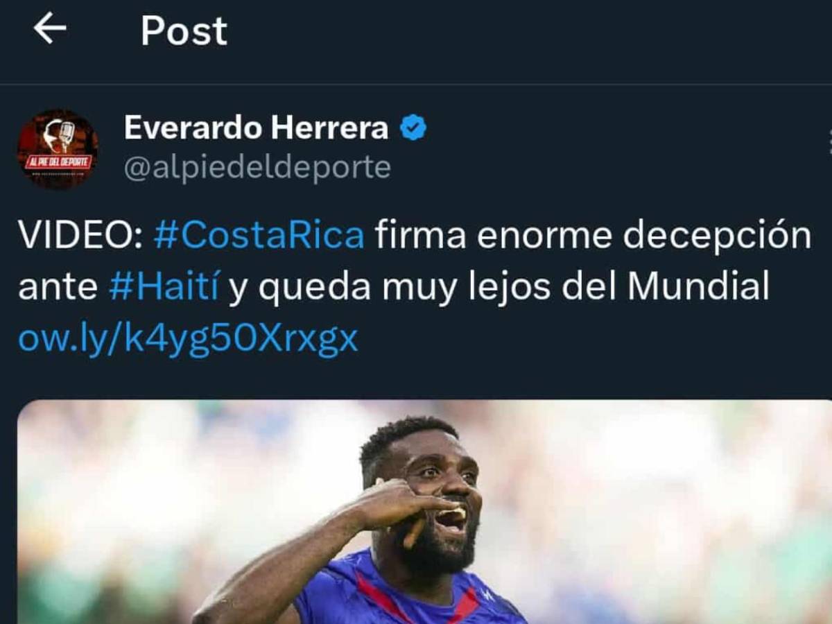 Indignación e increíble petición en Costa Rica antes del duelo ante Honduras