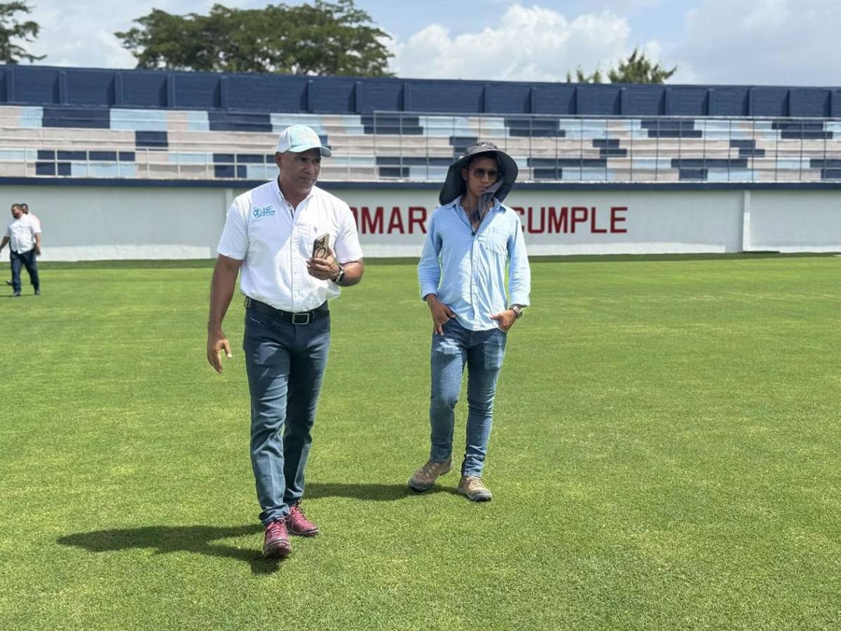 Así avanza la remodelación del estadio Juan Ramón Brevé de Juticalpa: cuántos milllones costó