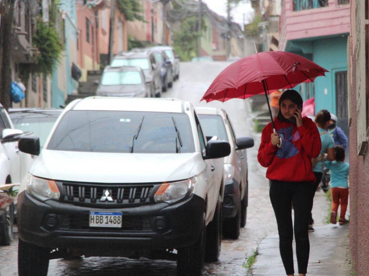 ¿Qué zonas y cuánto tiempo afectarán vaguada y frente frío en Honduras?