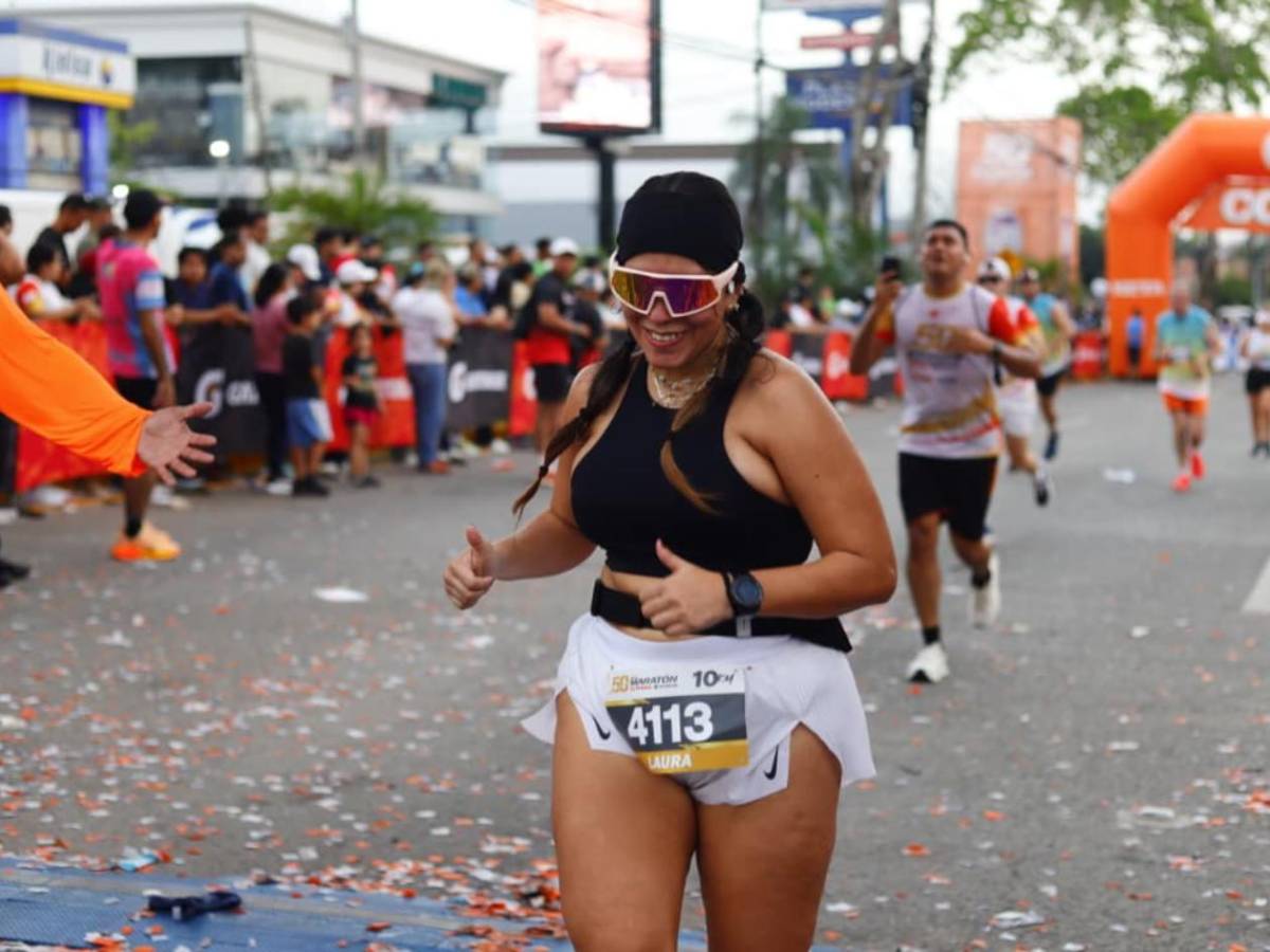 Una Miss sorprendió: Las bellas mujeres de la 50 Maratón LA PRENSA-Gatorade