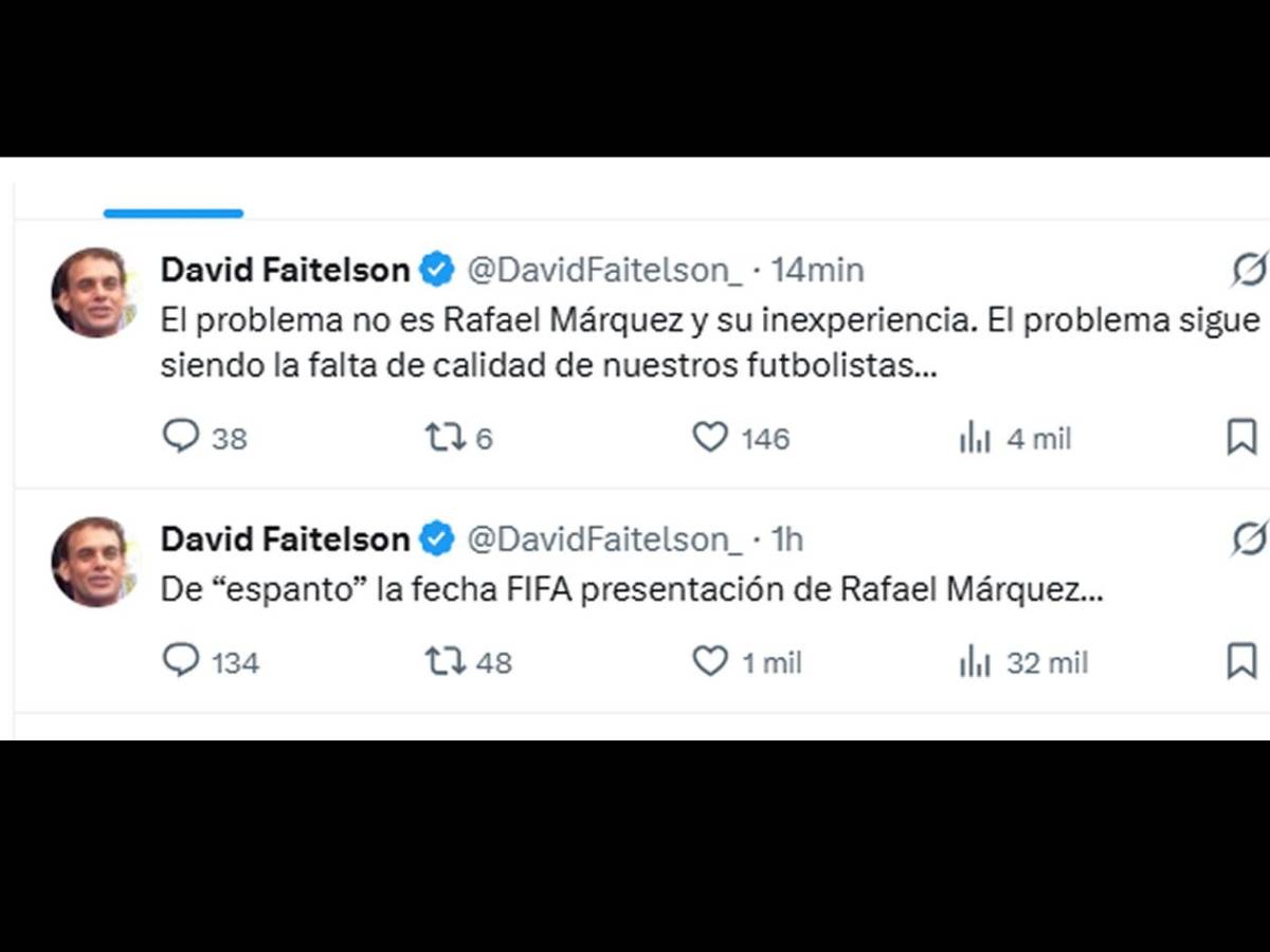 Fuertes críticas para México, Faitelson dispara con dureza y burlas para Rafa Márquez