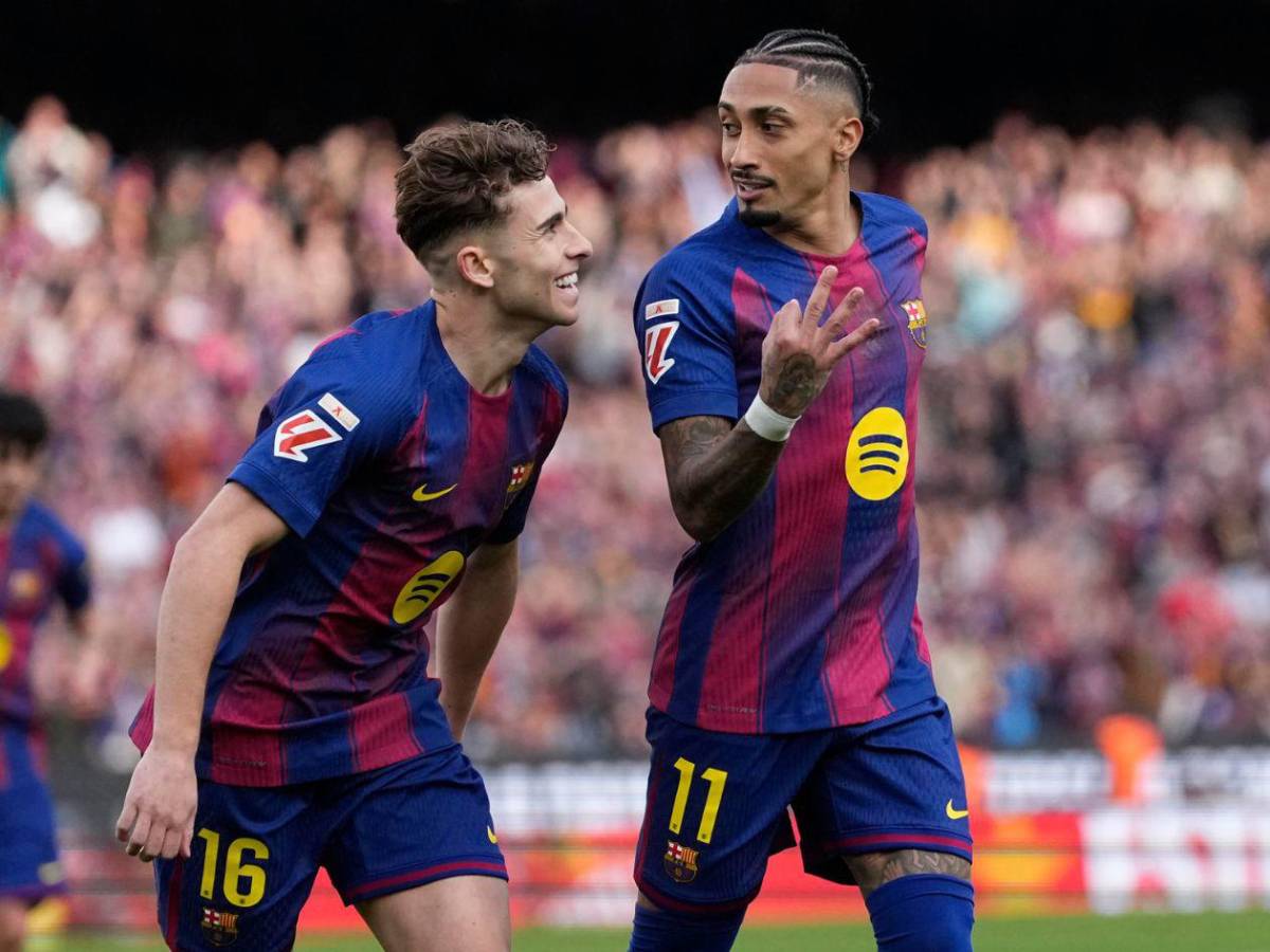 Festín de Barcelona, polémica, reacción de Hansi Flick y exhibición de Raphinha