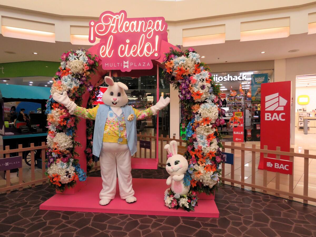Easter Encantado de Multiplaza está litsto para que sus pequeños se diviertan.