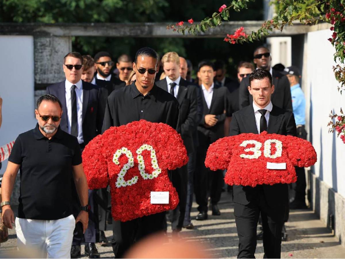 Diogo Jota y André: El incidente que ocurrió durante su funeral en Portugal