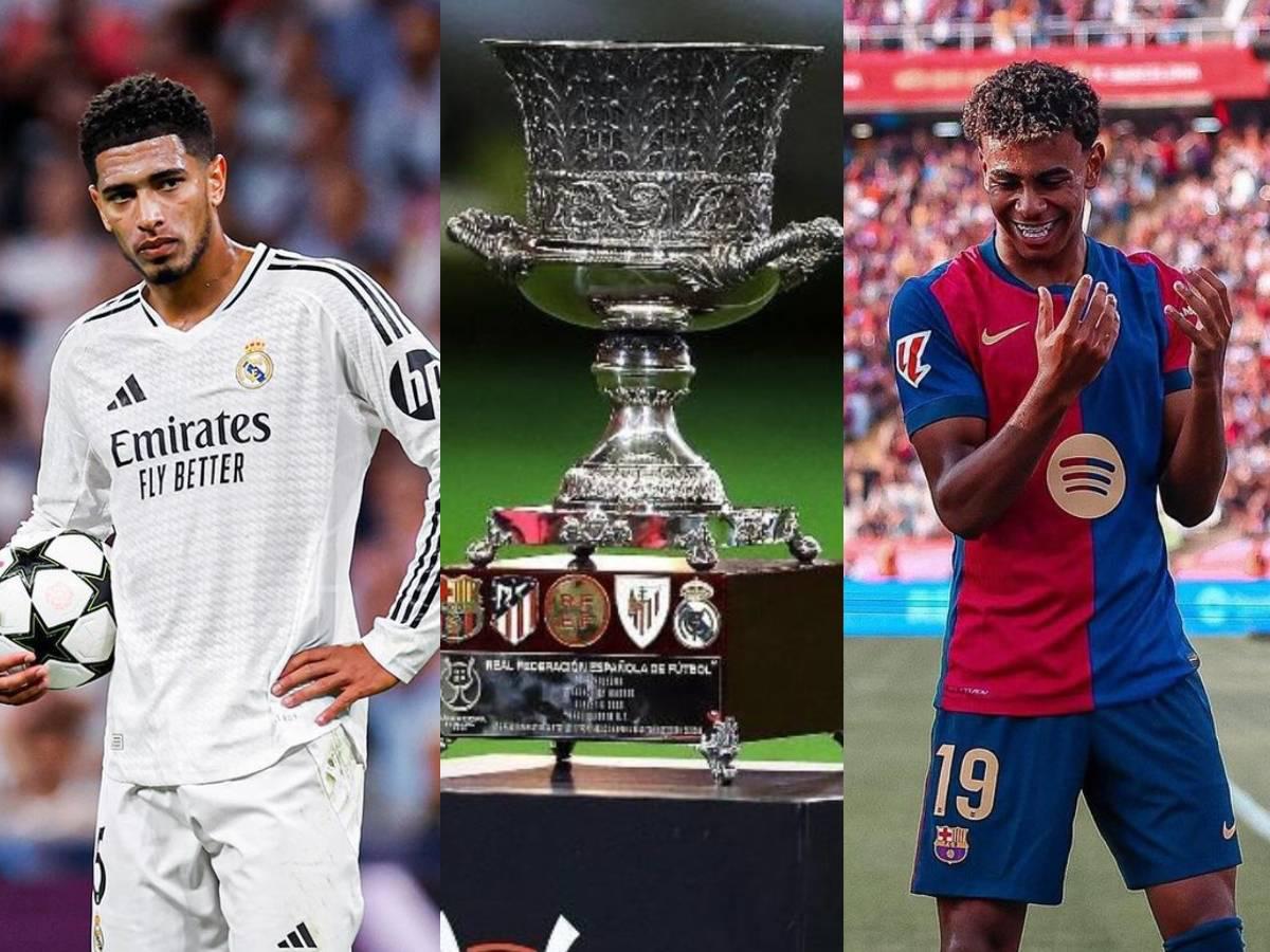 Supercopa de España: cruces, sede y fechas confirmadas; ¿Real Madrid y Barcelona?