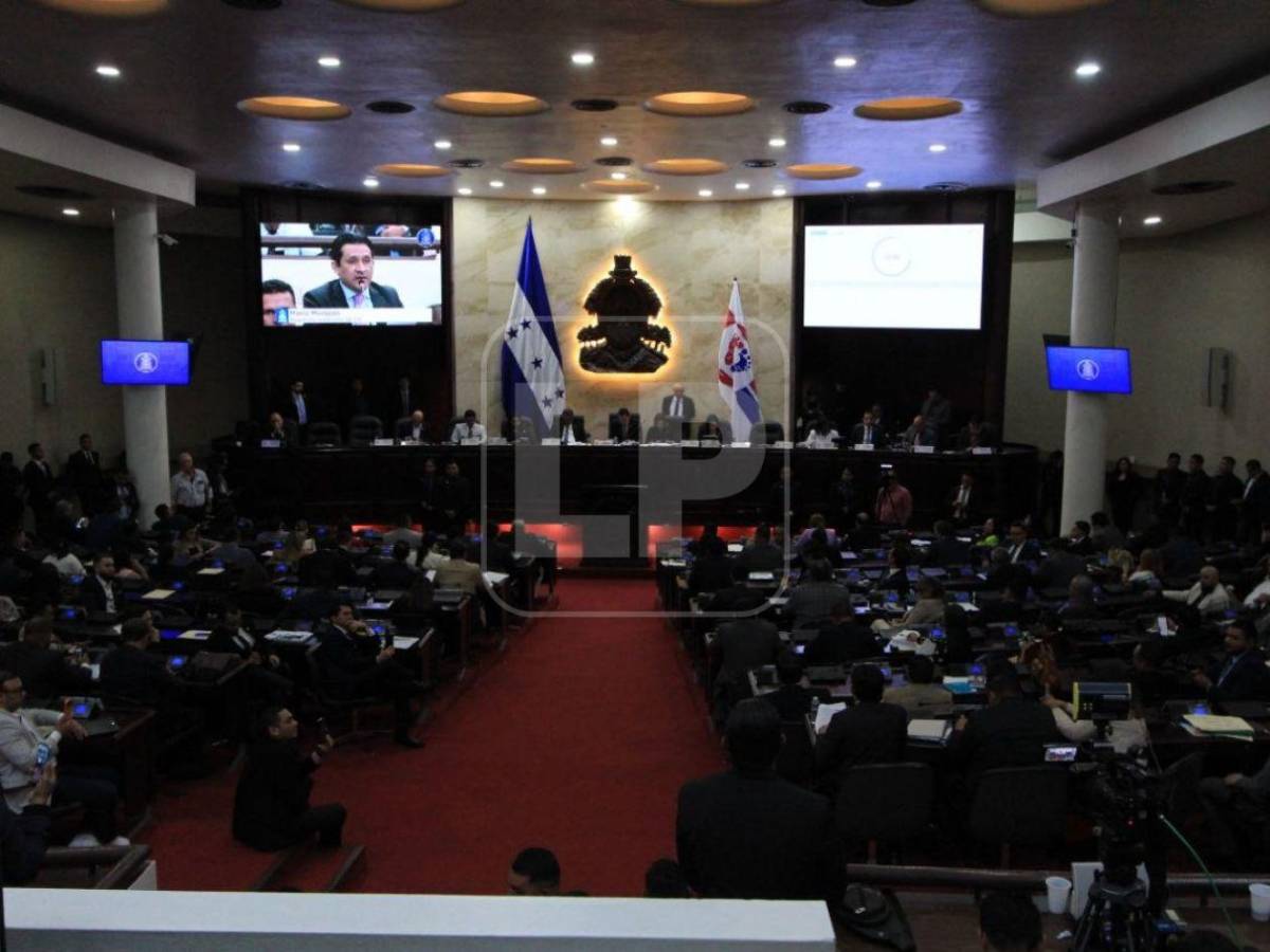 Las imágenes que dejó la maratónica sesión donde fueron destituidos Mario Morazán y Marlon Ochoa