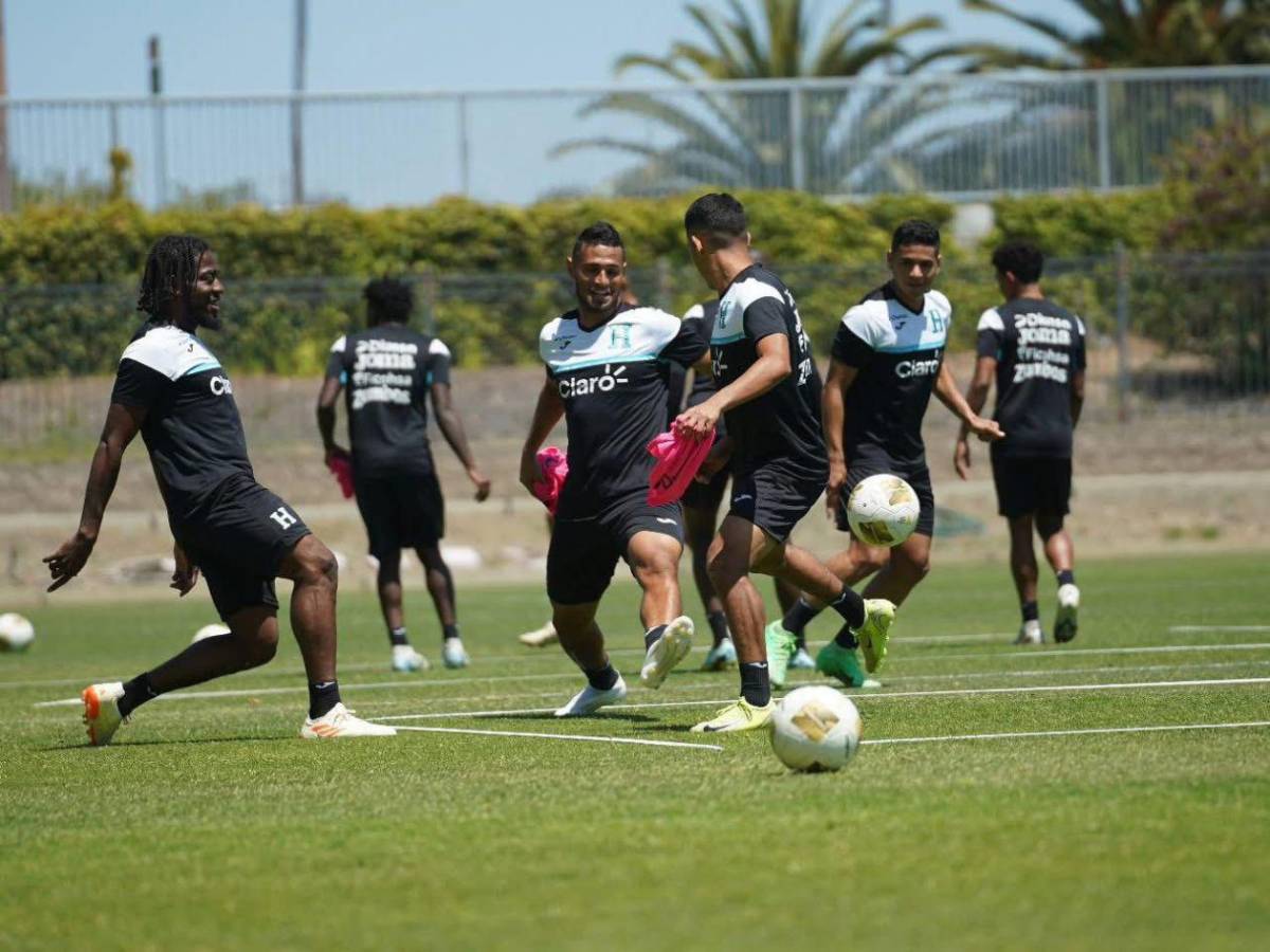 Así fue el penúltimo entreno de Honduras antes de enfrentarse a Panamá por la Copa Oro