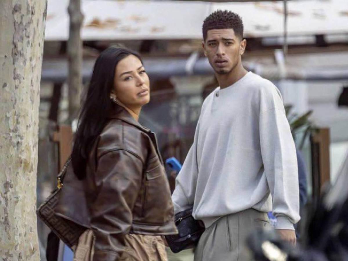 Bellingham es captado con su nueva novia en el Bernabéu: es mayor que él
