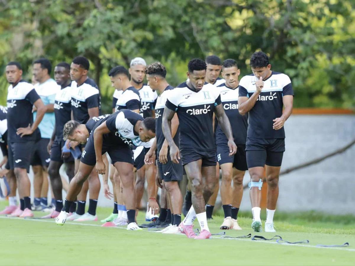 Caras nuevas en la Selección de Honduras y por qué 5 futbolistas entrenaron por separado