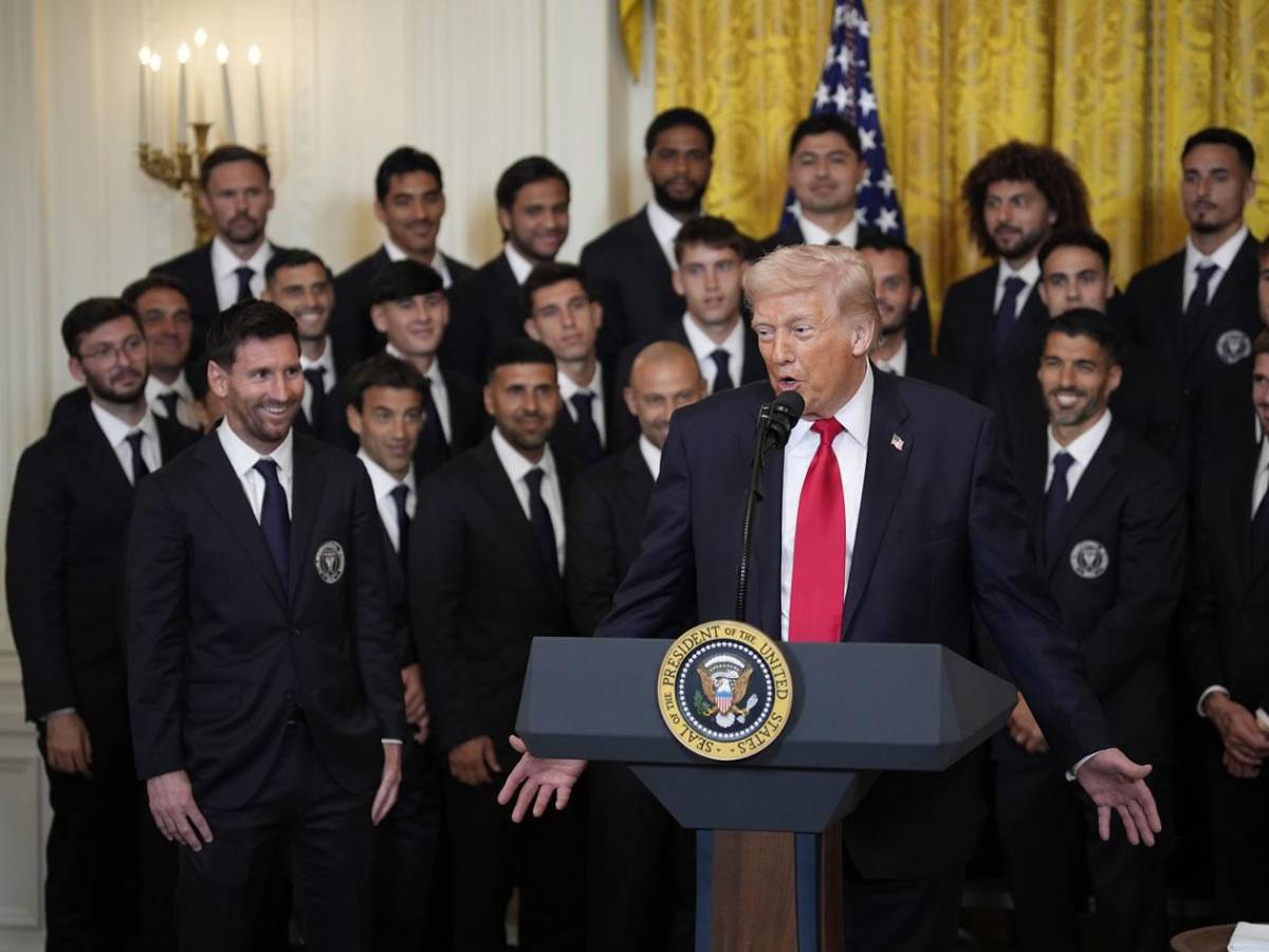 Messi visita a Trump y su reacción cuando mencionó a Cristiano: hondureño en la Casa Blanca