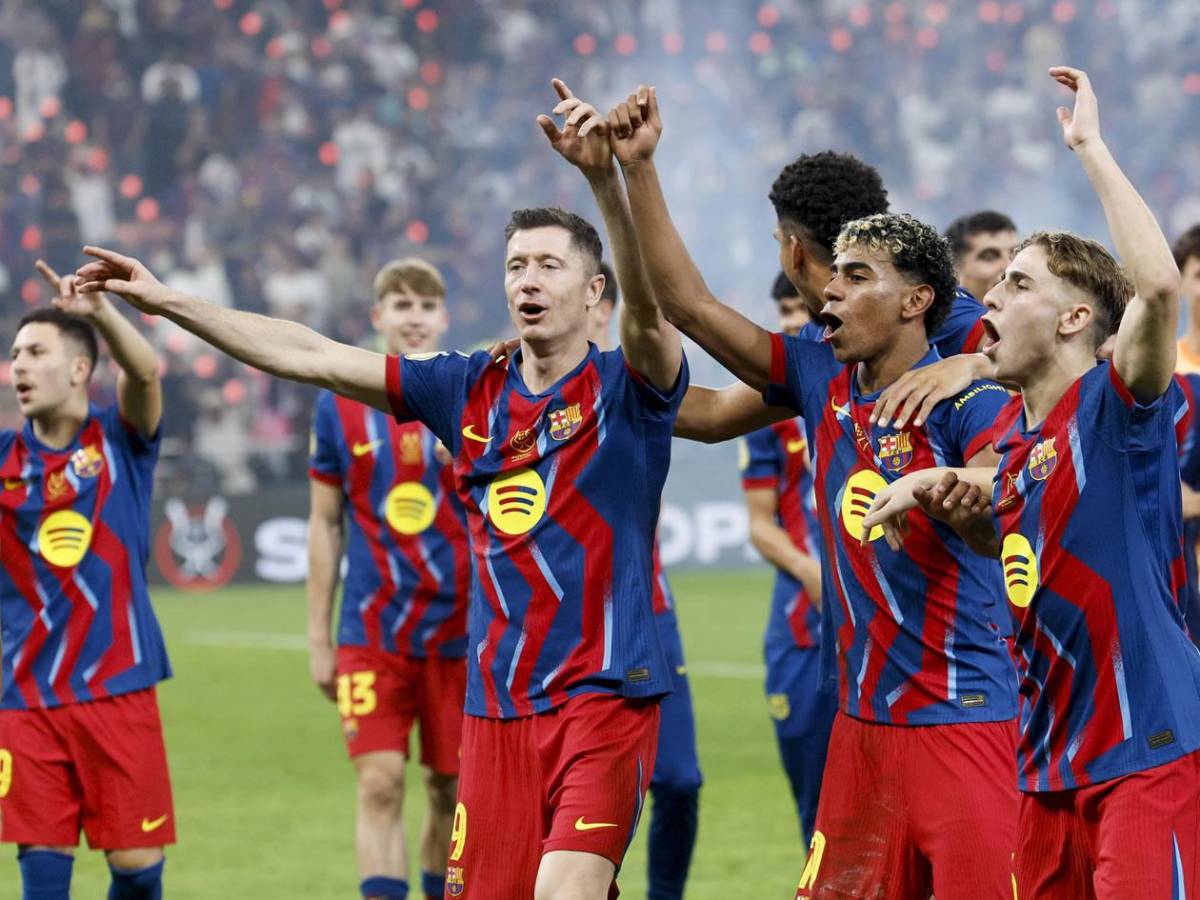 Mbappé mal perdedor, gesto de Florentino con Flick y alocado festejo de Barcelona