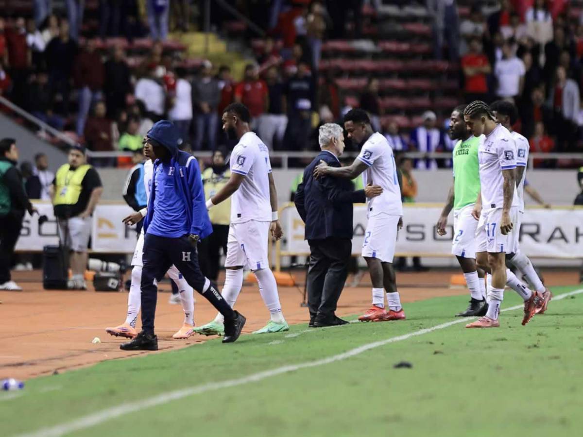 Honduras, afuera del Mundial: decepción, llanto de Rueda y bronca en Costa Rica