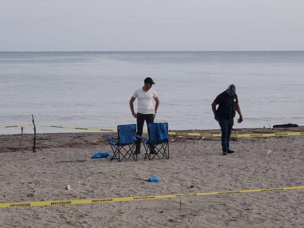 Dos sillas frente al mar: las imágenes del lugar donde fue atacada a balazos Kimberly Murillo