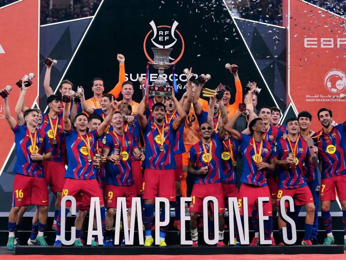 Mbappé mal perdedor, gesto de Florentino con Flick y alocado festejo de Barcelona