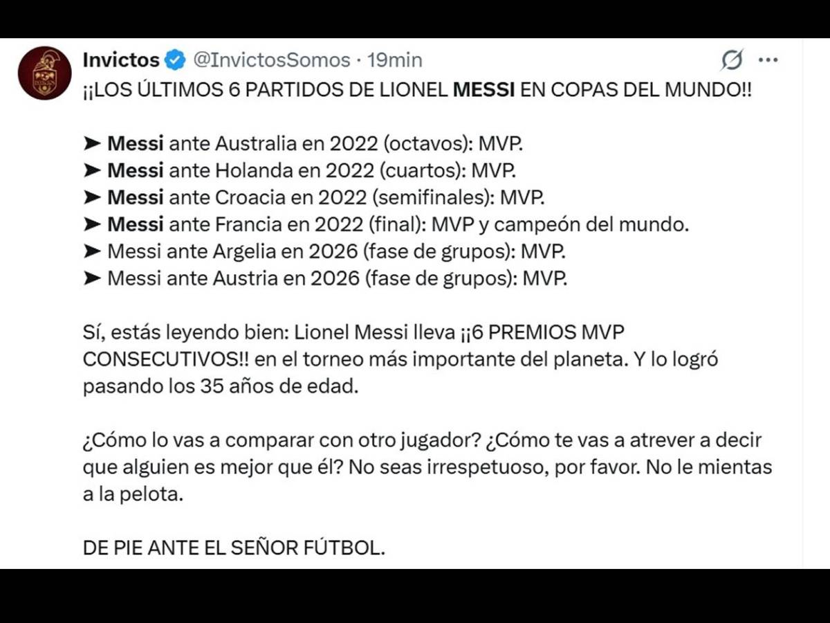 Rendidos a Messi, Liberman sorprende y dardo a Cristiano: Habló Dios y la ayudita