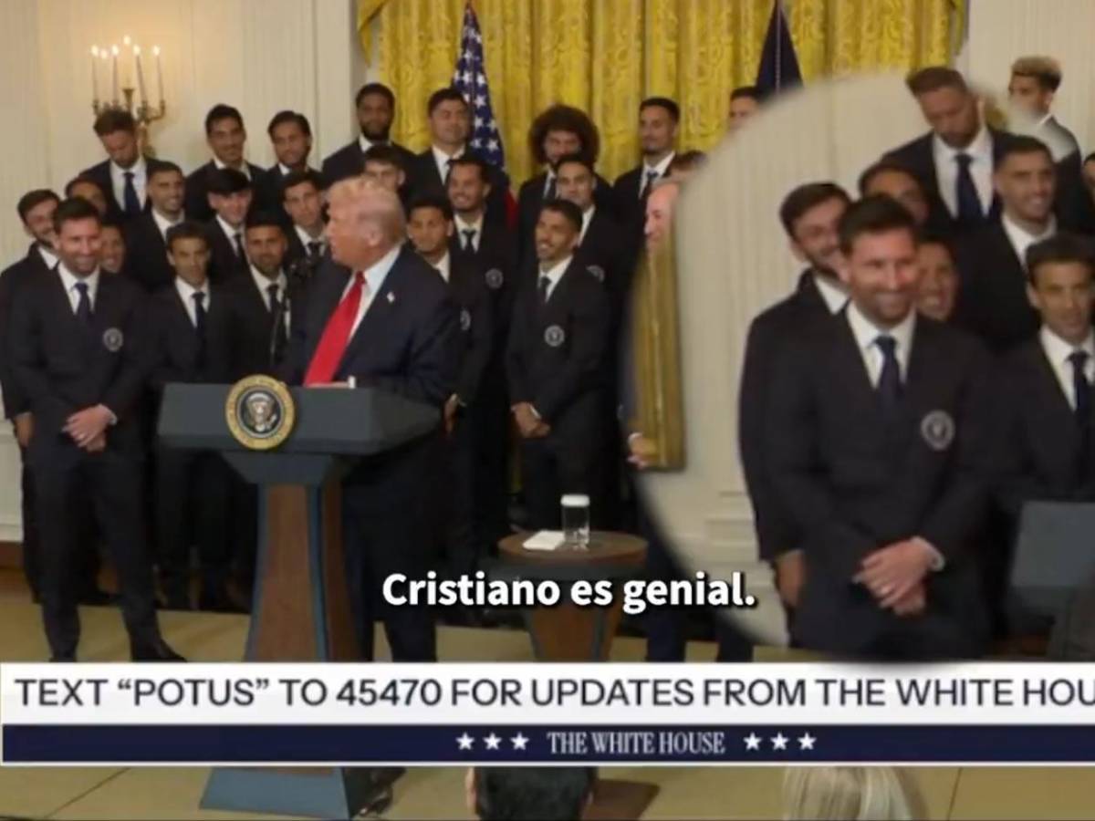 Messi visita a Trump y su reacción cuando mencionó a Cristiano: hondureño en la Casa Blanca