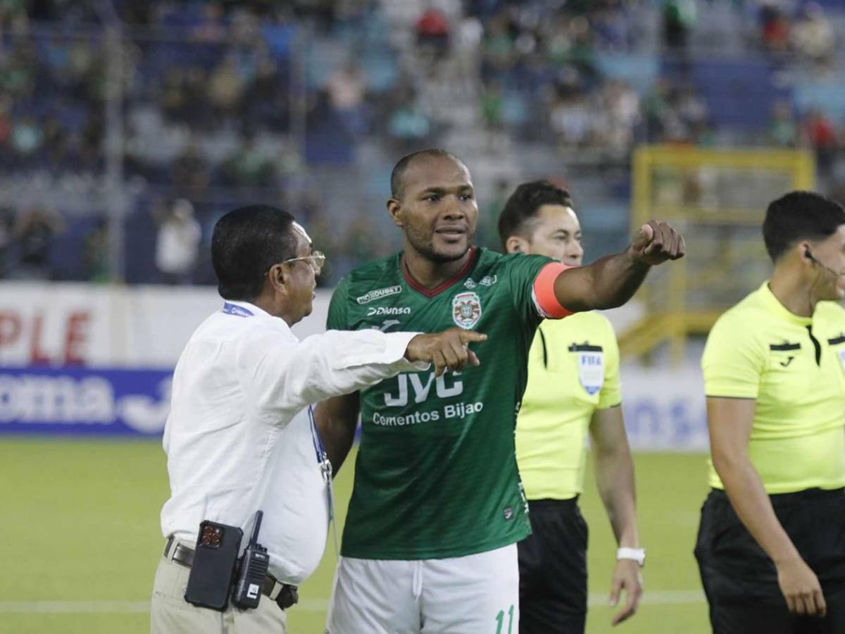 Feo gesto de jugador de Motagua, Marathón sufre y Anangonó es sorprendido