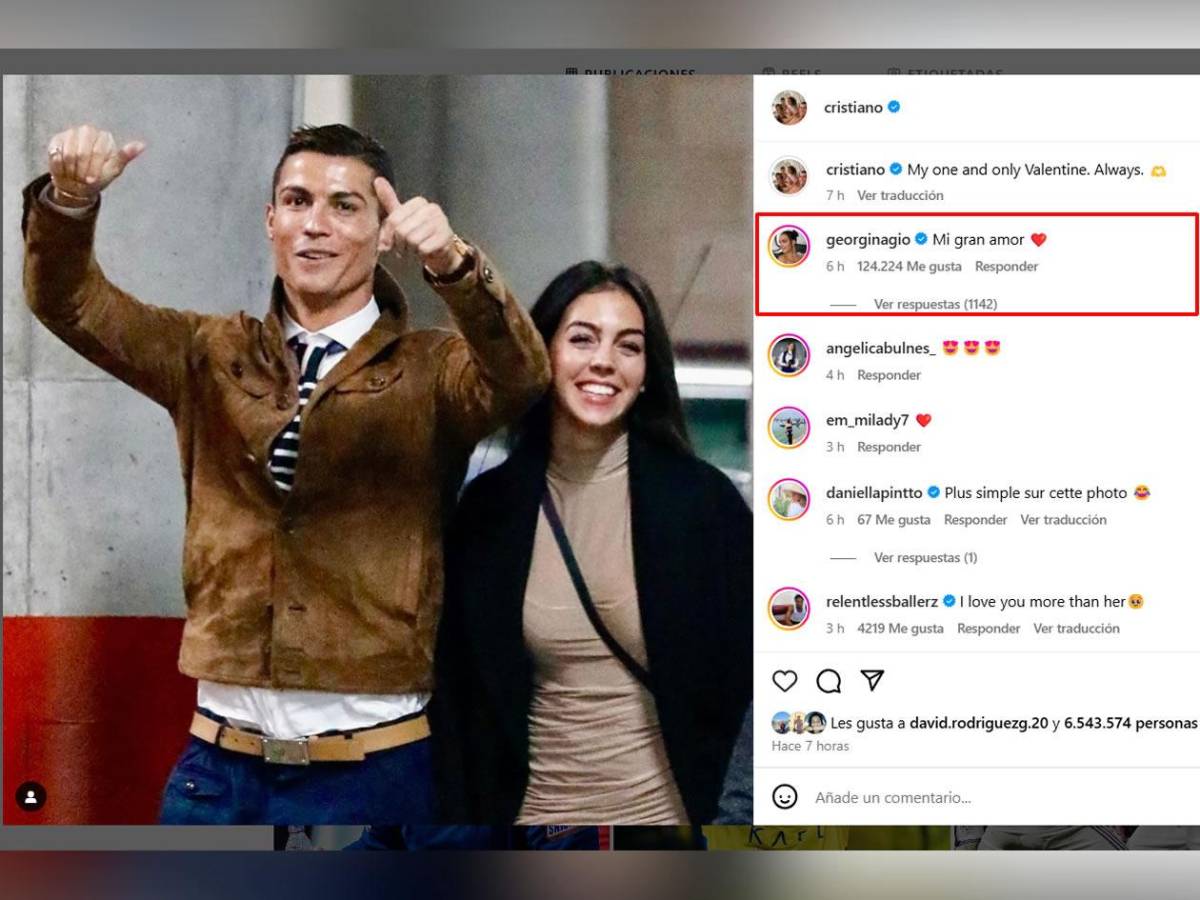 Cristiano Ronaldo sorprende a Georgina Rodríguez en el Día de San Valentín