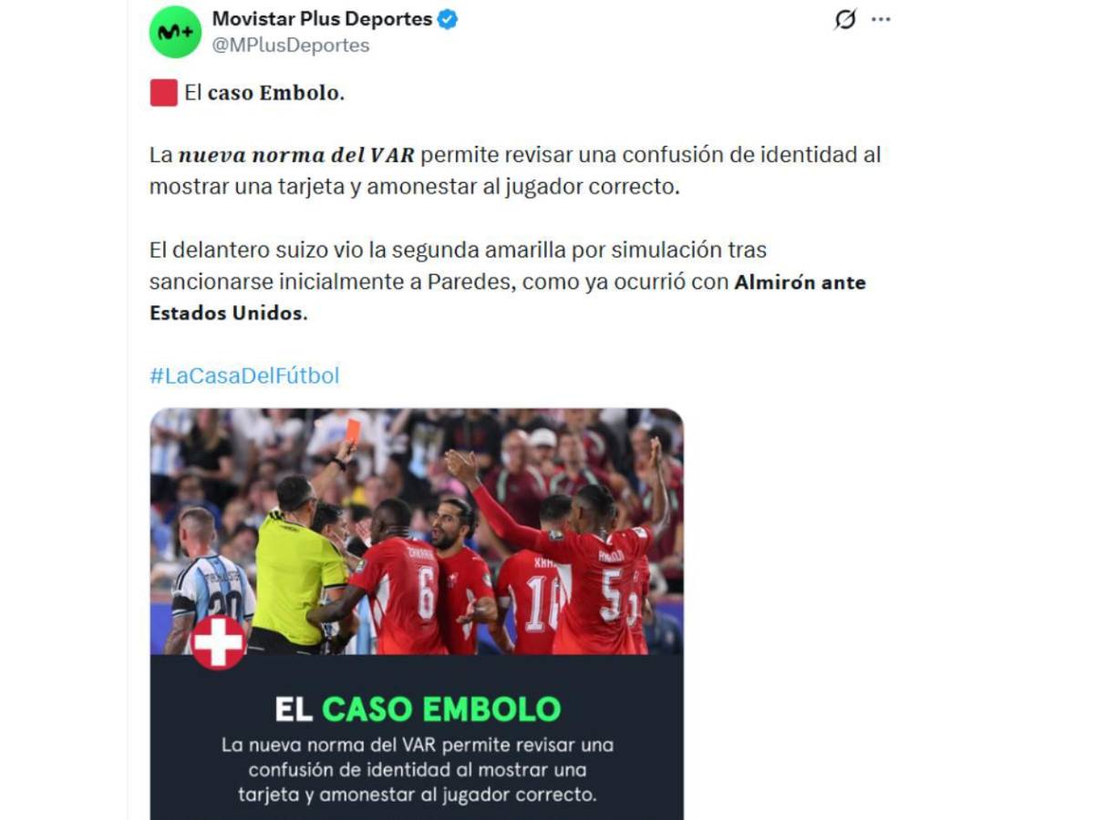 Destapan la verdad de la roja a Embolo y la otra polémica a Argentina que nadie vio