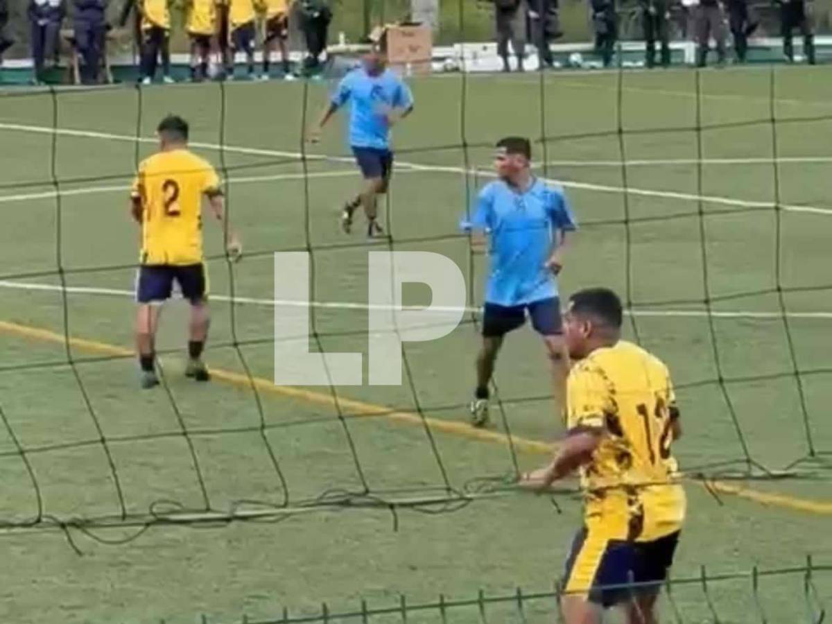 'Pescado' Bonilla impacta con transformación: fútbol y campeón en centro penal