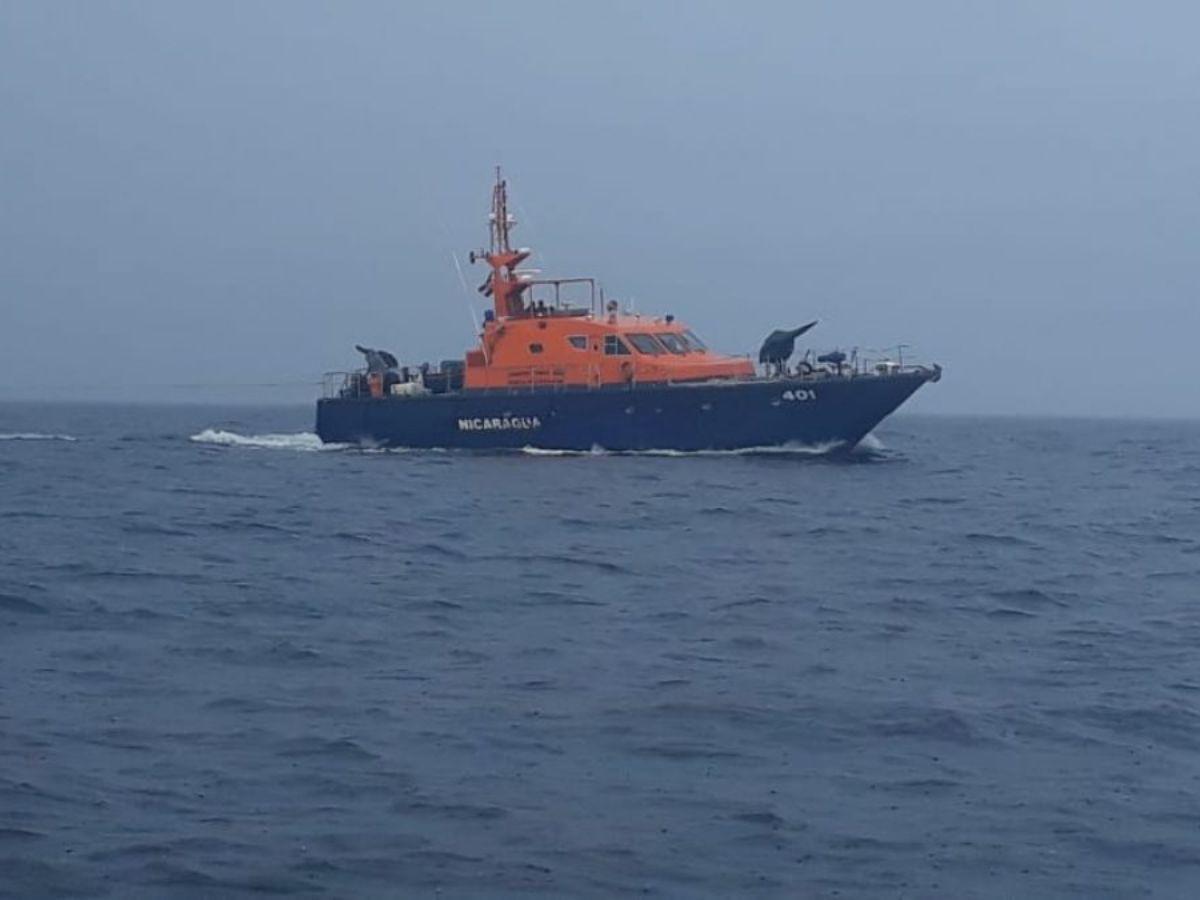 Nicaragua detiene a dos pescadores hondureños en aguas del océano Pacífico