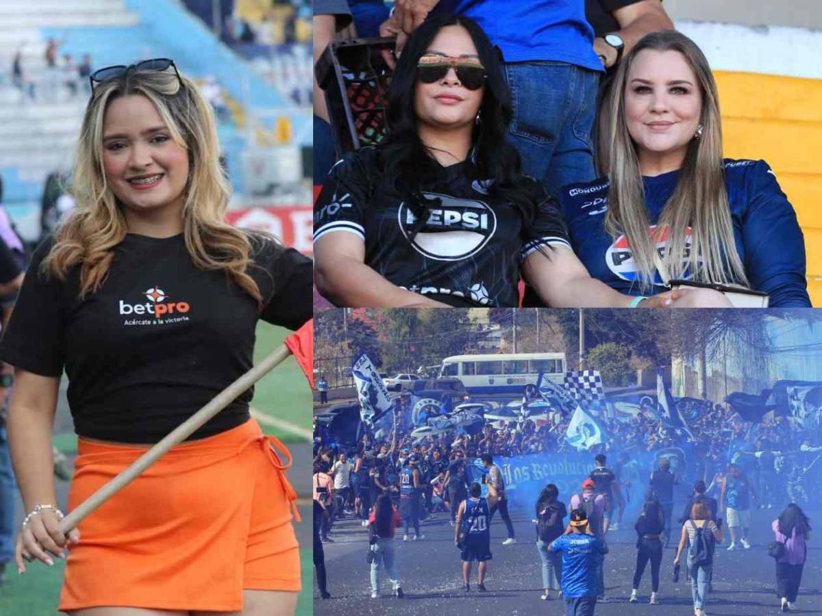 Rubia enamora en Motagua-Real España, fiesta azul en el Nacional e 'infiltrados'
