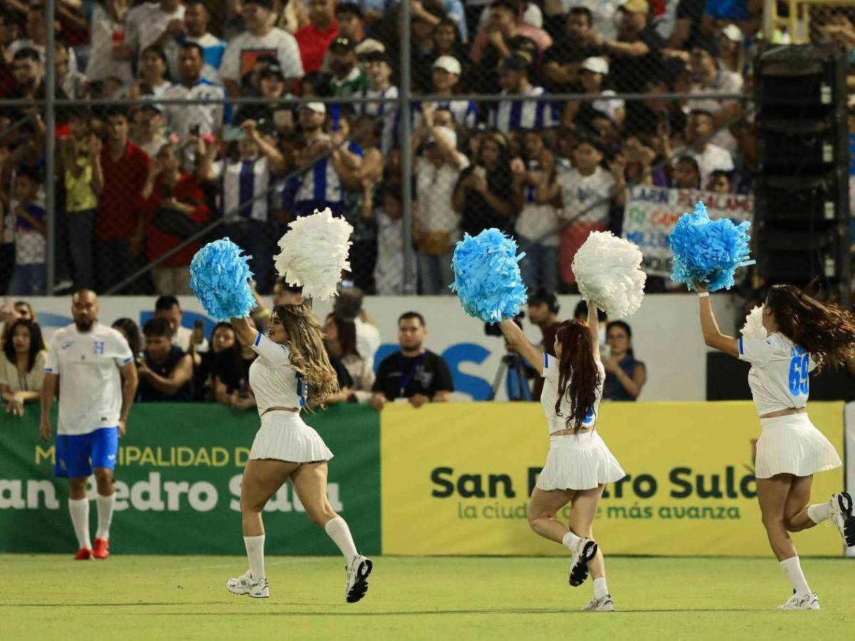 Tiktokers Honduras vs El Salvador: Pomponeras hondureñas se robaron el show