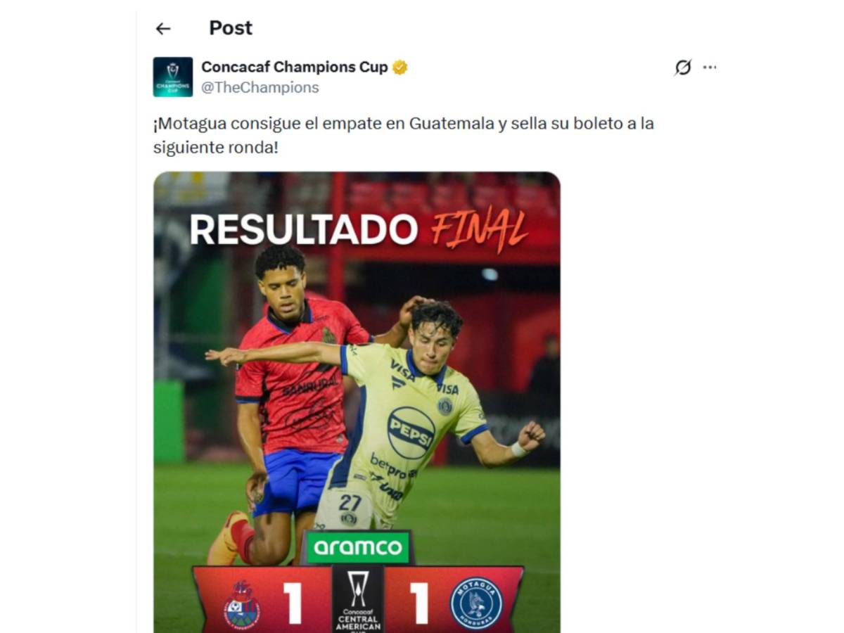 ¡Locura del Motagua en Guatemala! Pero un hecho insólito lo eclipsó todo