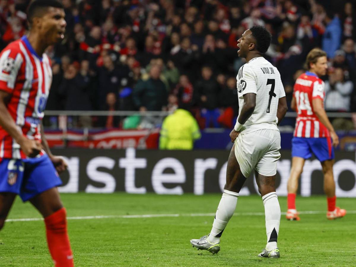 Delirio del Real Madrid, desolación del Atlético y las burlas de Vinicius