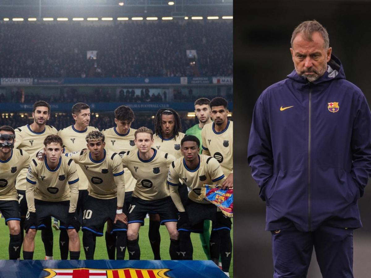 Hansi Flick, molesto con dos jugadores del Barcelona tras ridículo ante Chelsea