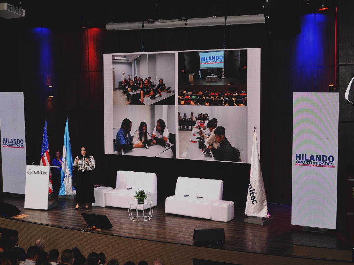 Roxana Espinal, Vice-Rectora de Vinculación Institucional y del Campus San Pedro Sula de UNITEC.