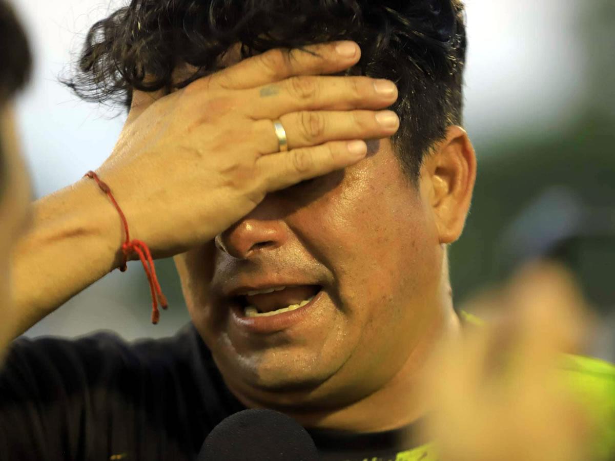 Reynaldo Tilguath rompió a llorar tras ser campeón con Génesis