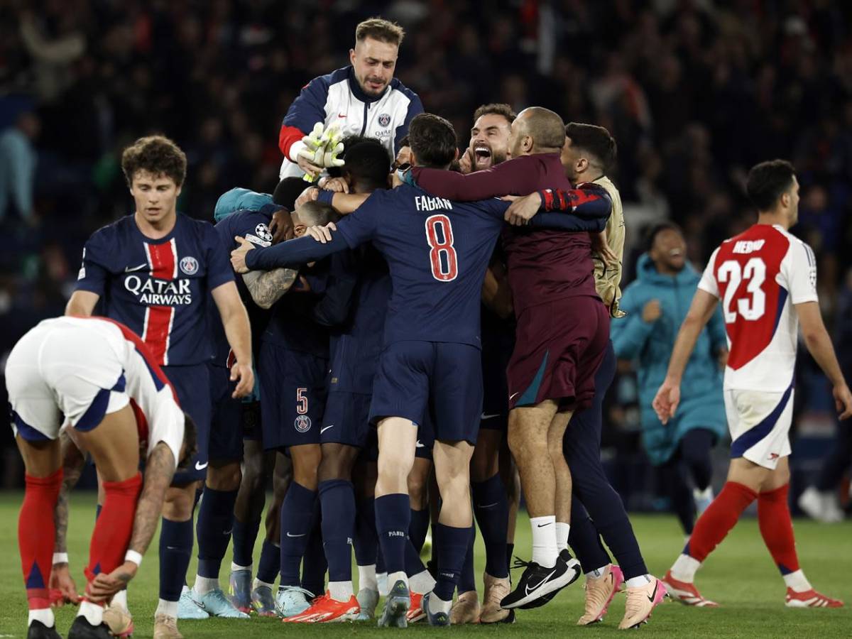 PSG celebra pase a la final, el héroe, la jugada extraña y la tristeza del Arsenal