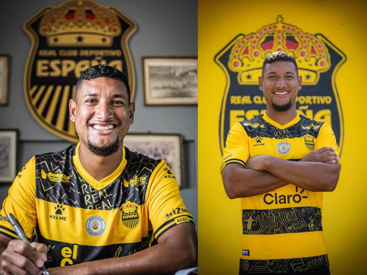 OFICIAL: Real España sorprende y anuncia el fichaje de Brayan Acosta