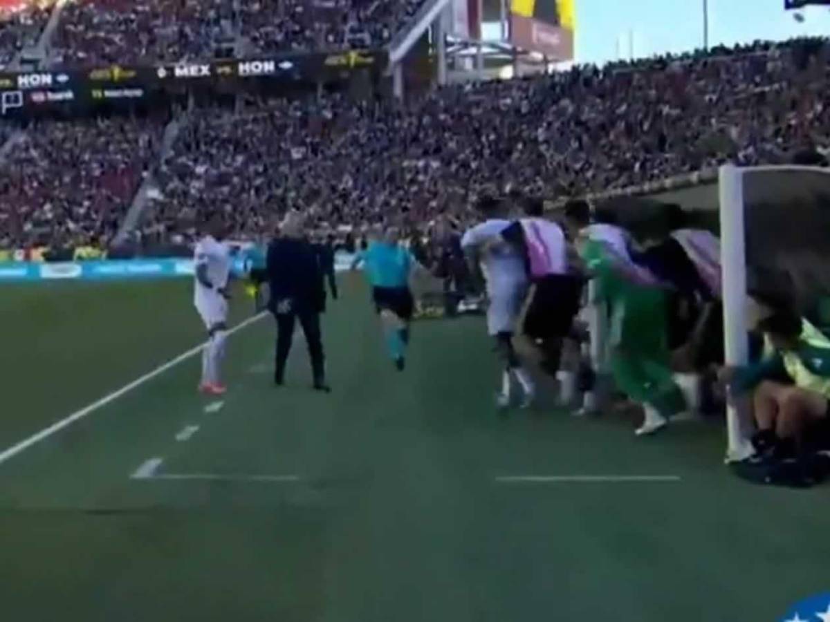 México vs Honduras: así fue el zafarrancho en Copa Oro y el motivo que empezó la pelea