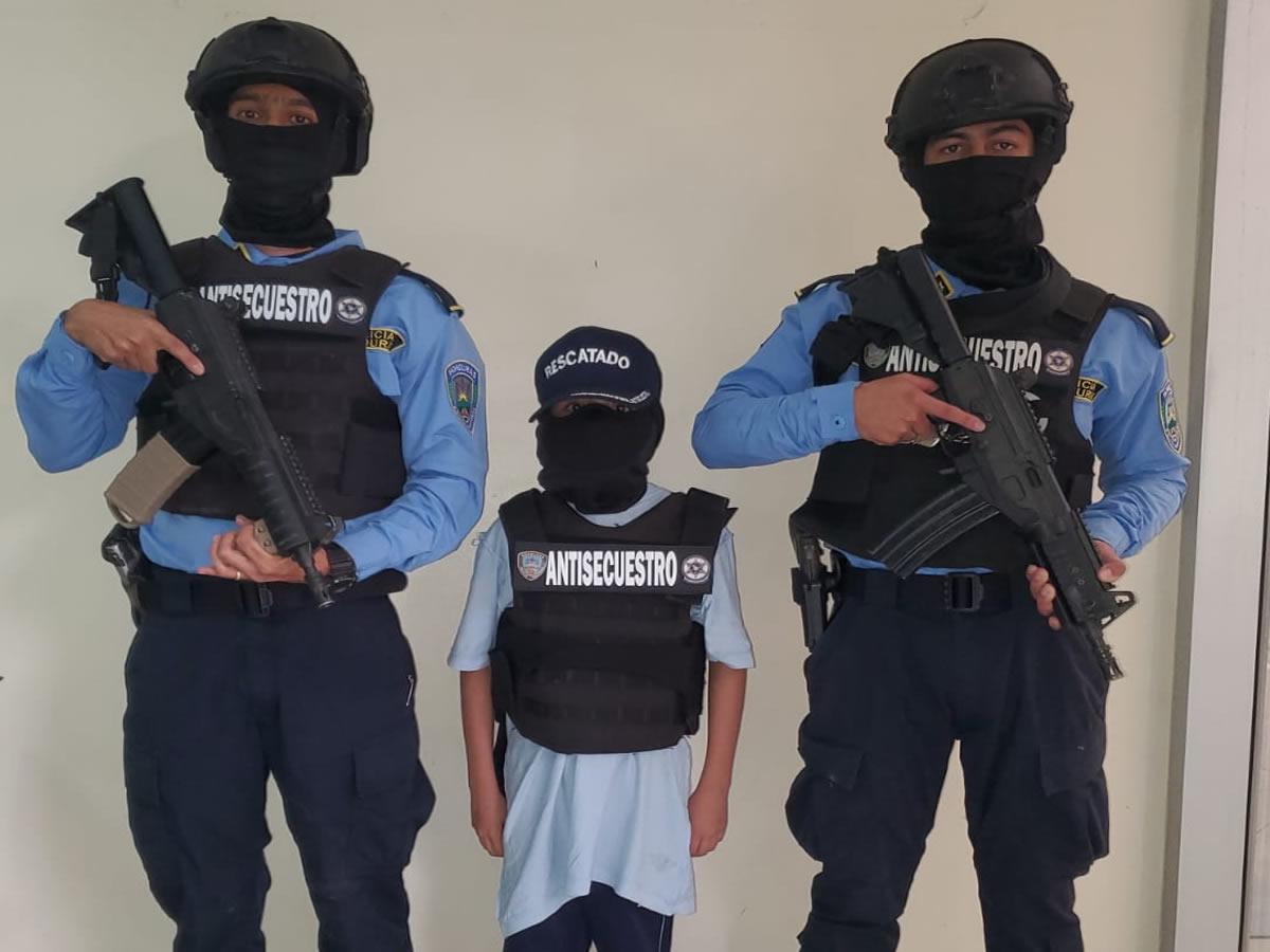 Liberan a menor secuestrado en El Progreso, Yoro