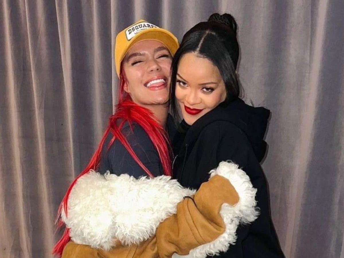 “Fue una chimba”: Rihanna sorprende hablando español junto a Karol G